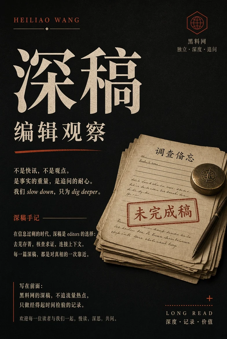 深稿媒介观察主题视觉